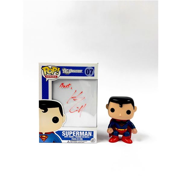 Autograph Superman Henry Cavill Funko Pop