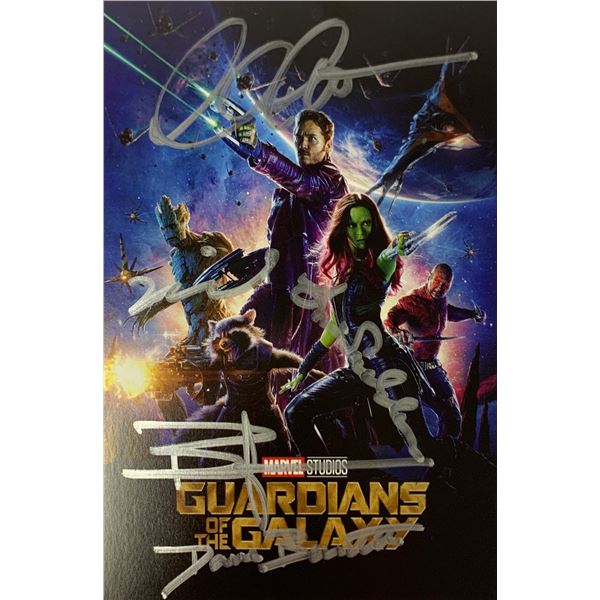 Autograph Guardians of the Galaxy 2 Postcard