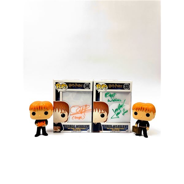 Autograph Bharry Potter Oliver James Phelps Funko Pop