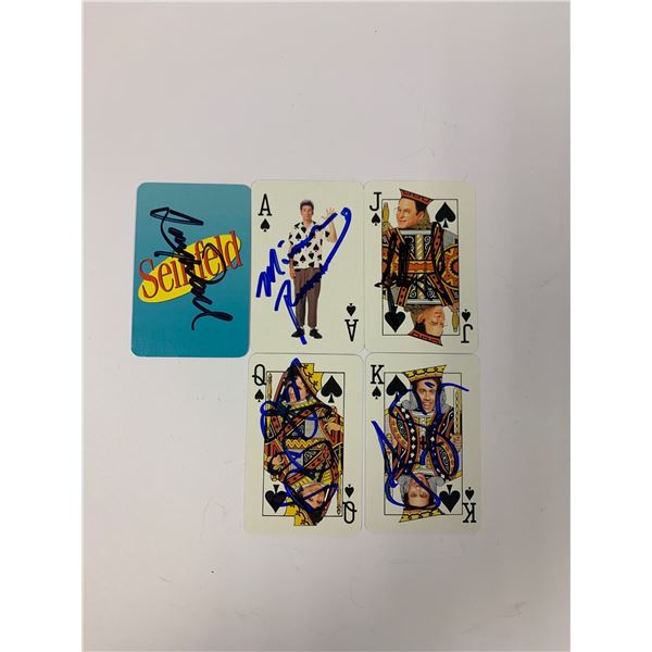 Autograph Seinfeld Playing Card Set Jerry Seinfeld