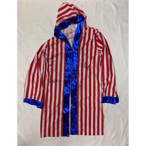 Autograph Sylvester Stallone Rocky Boxing Cape