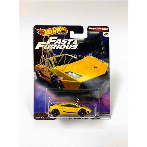 Autograph Fast and Furious Toy Car Figure