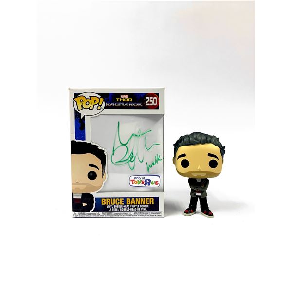 Autograph Thor Hulk Mark Ruffalo Funko Pop