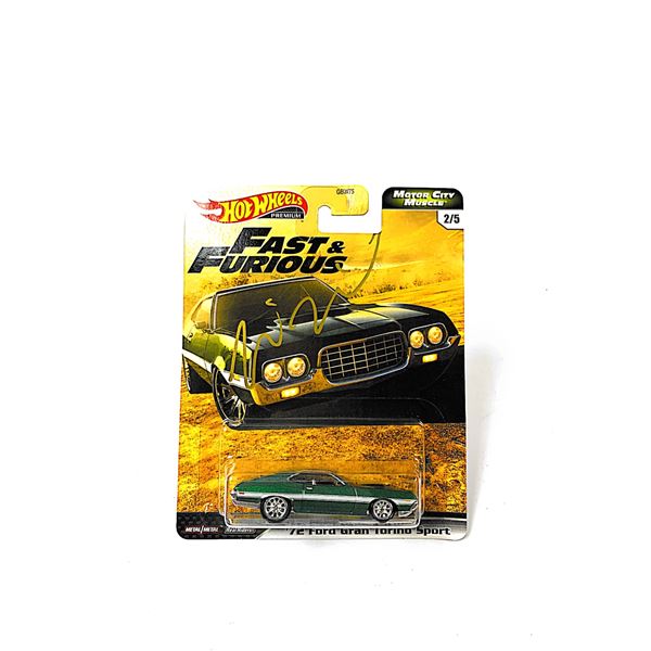 Autograph Fast and Furious Toy Car Figure