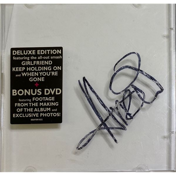 Avril Lavigne Signed CD Booklet