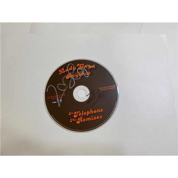 Autograph Lady Gaga Signed CD