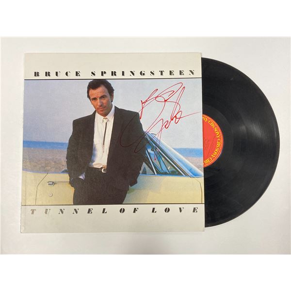 Autograph Signed Bruce Springsteen Tunnel of Love Vinyl