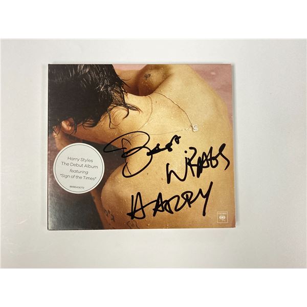 Autograph Signed Harry Styles CD