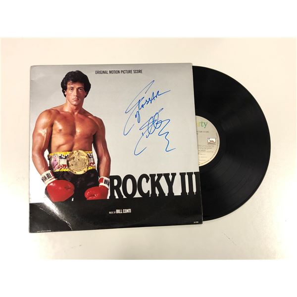 Autograph Signed Rocky III Vinyl
