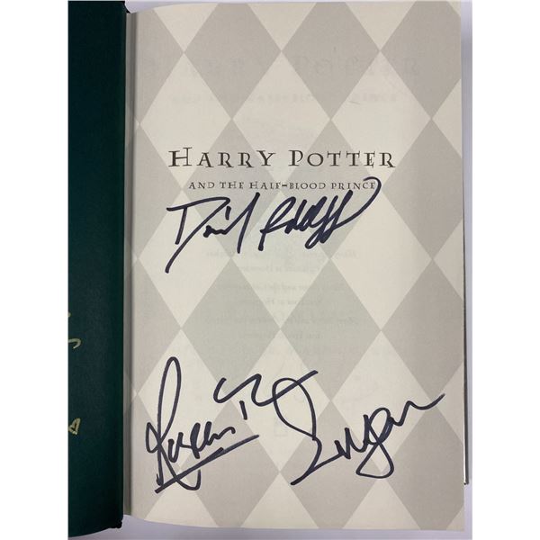 Harry Potter Signed 1st Print Half Blood Prince