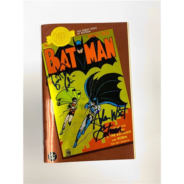 Autograph Batman Comic Book