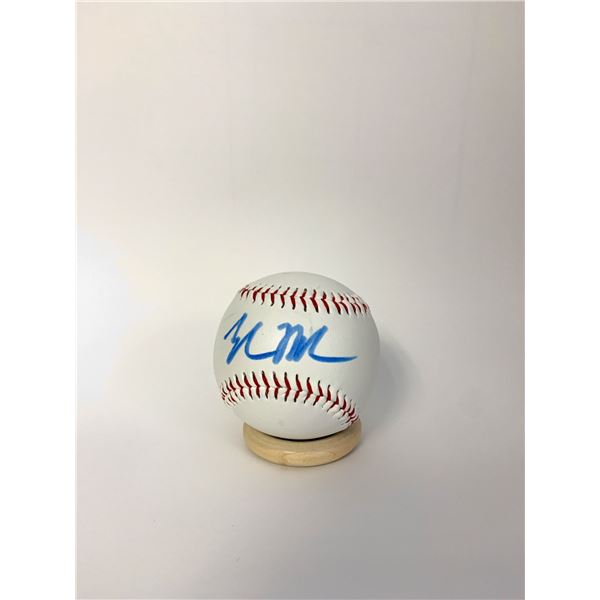 Autograph Elon Musk Baseball