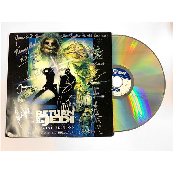 Autographed Star Wars Return of Jedi Vinyl