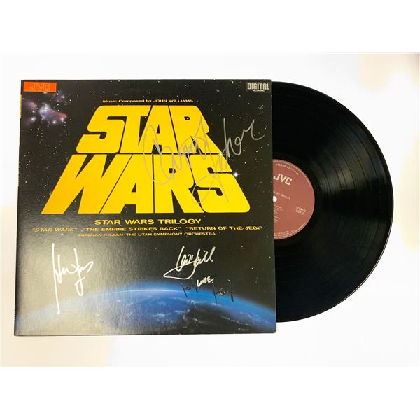 Autographed Star Wars Vinyl