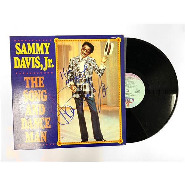 Autograph Sammy Davs Jr Vinyl