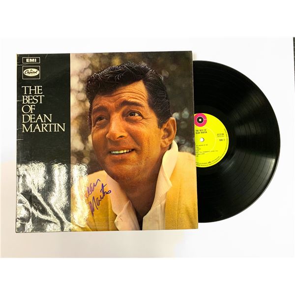 Autograph Dean Martin Vinyl