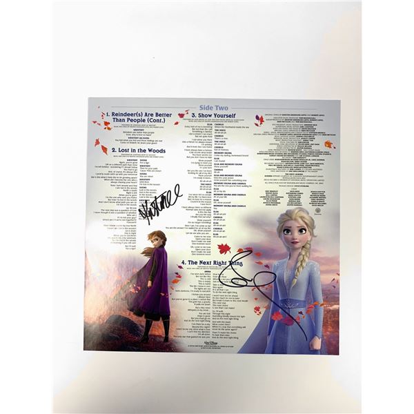 Autograph Frozen Vinyl Booklet