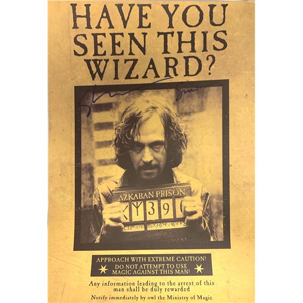 Autograph Harry Potter Newspaper Poster