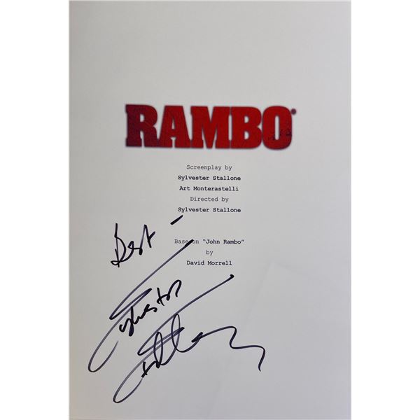 Autograph Rambo Script Cover