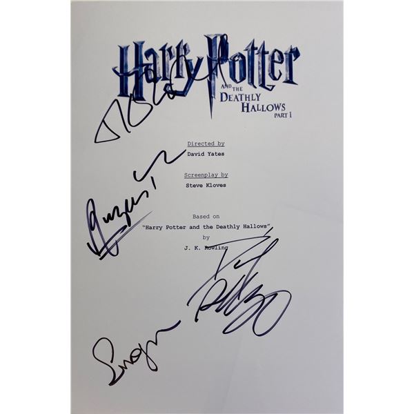 Autograph Harry Potter Script Cover
