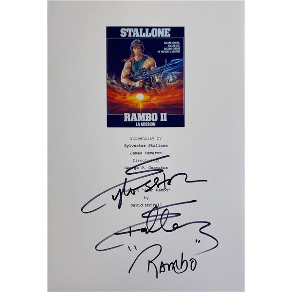 Autograph Rambo II Script Cover