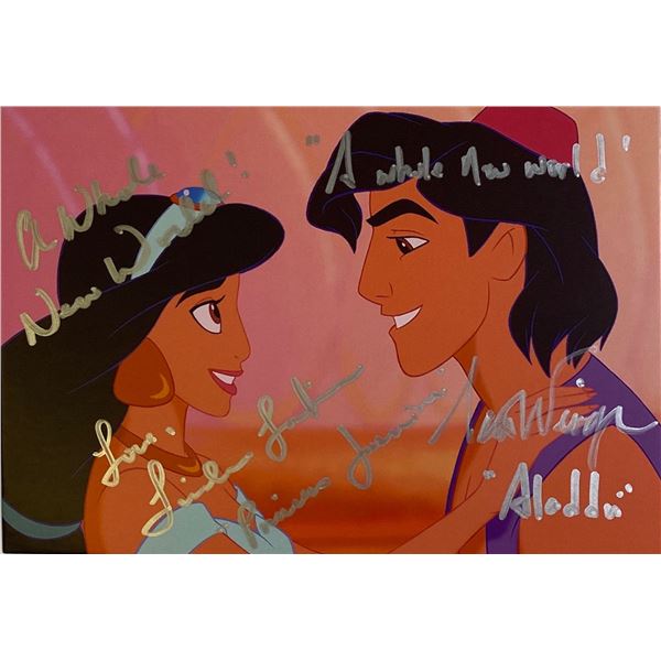 Autograph Aladdin Disney Card