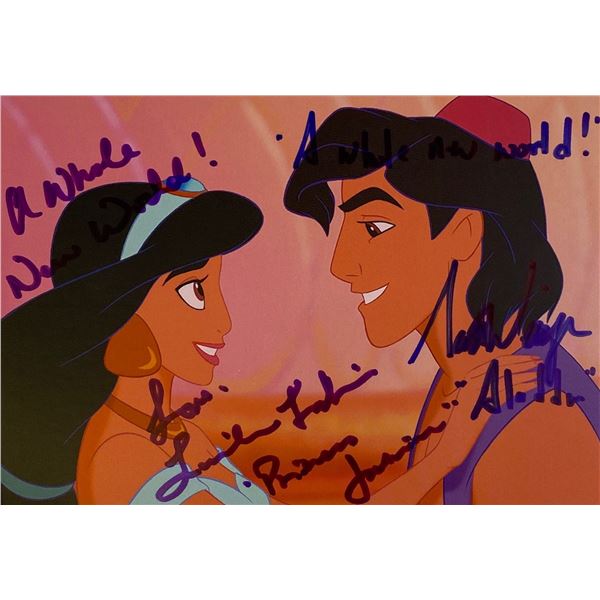 Autograph Aladdin Disney Card