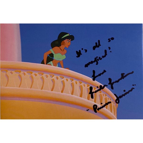 Autograph Aladdin Disney Card