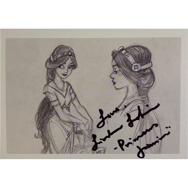 Autograph Aladdin Disney Card