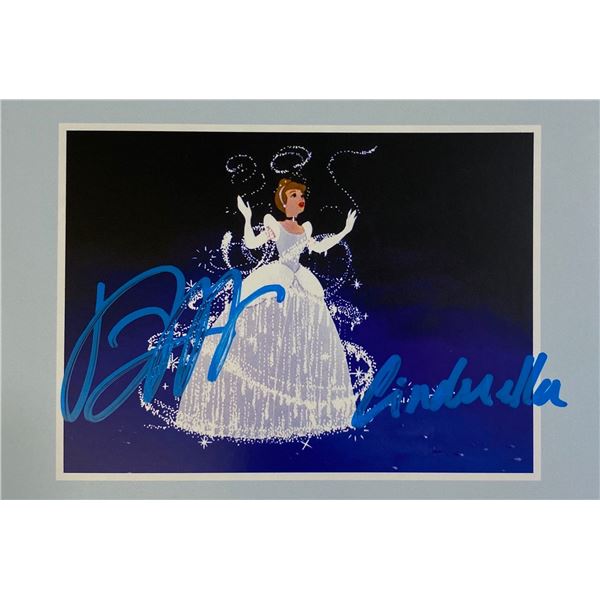 Autograph Cinderella Disney Card