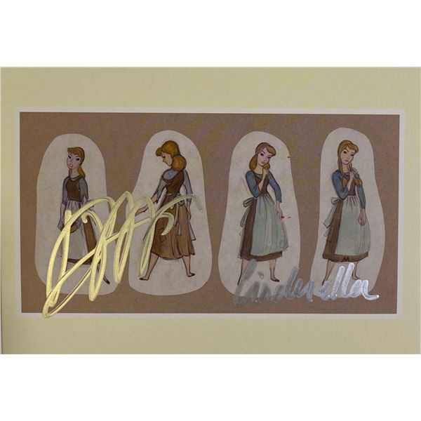 Autograph Cinderella Disney Card