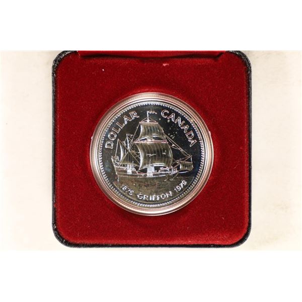 1979 CANADA UNC SILVER DOLLAR "GRIFFON"