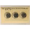 Image 1 : 1979 SBA DOLLAR P/D/S SOUVENIR SET