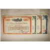 Image 4 : 4 ASSORTED VINTAGE RAILROAD STOCK CERTIFICATES