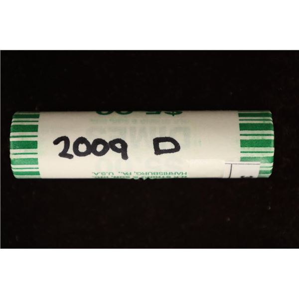 $5 ROLL OF BRILLIANT UNC 2009-D ROOSEVELT DIMES