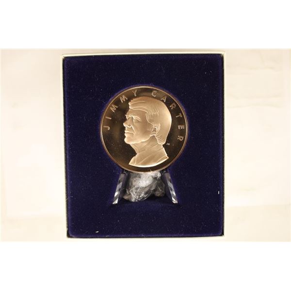 1977 JIMMY CARTER PROOF BRONZE INAUGURAL