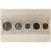 Image 1 : 1953 SILVER PROOF SET IN PLASTIC CASE