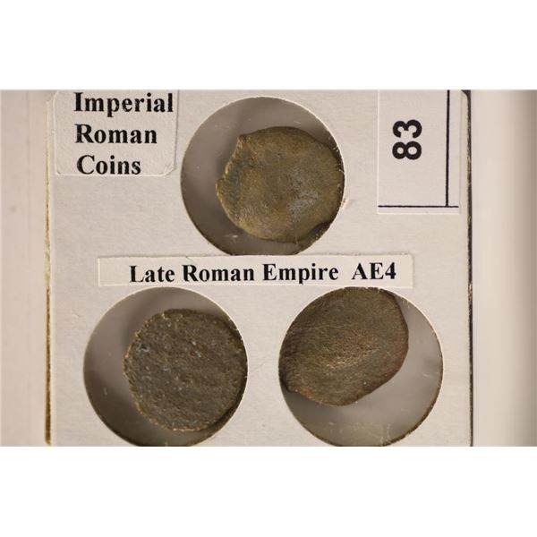 3 IMPERIAL ROMAN EMPIRE ANCIENT COINS