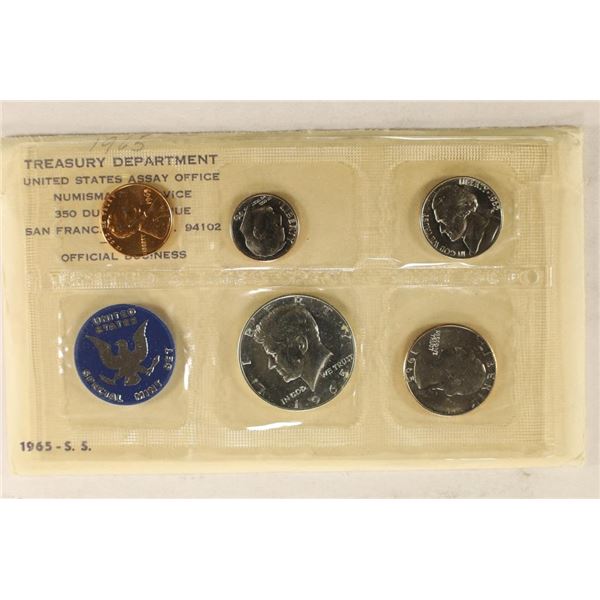 1965 US SPECIAL MINT SET WITH ENVELOPE