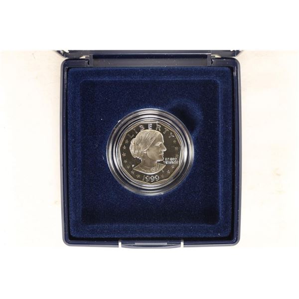 1999-P SUSAN B. ANTHONY PROOF DOLLAR IN ORIGINAL
