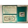 Image 1 : MILLENNIUM NOTE CONTAINS A 1995 $2 FRN STAR NOTE