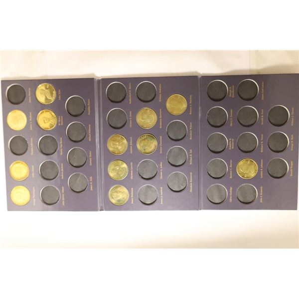 A COIN HISTORY OF THE U.S. PRESIDENTS FOLIO.