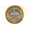 Image 2 : CASINO $10 SILVER TOKEN. ONEIDA BINGO & CASINO