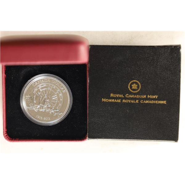 2013 CANADA BRILLIANT UNC SILVER DOLLAR "CANADIAN