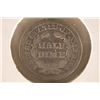 Image 2 : 1857 SILVER SEATED LIBERTY HALF DIME