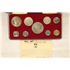 Image 2 : 1966 BAHAMA ISLANDS 9 COIN UNC SET WITH SILVER