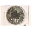 Image 1 : 2016 CANADA SILVER $5 MAPLE LEAF WITH MAPLE LEAF