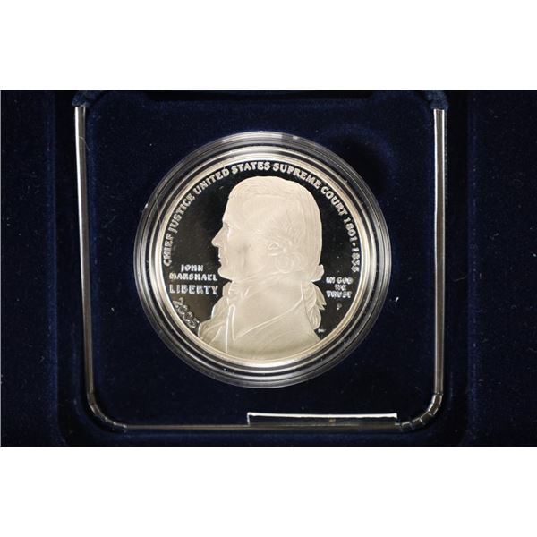 2005-P CHIEF JUSTICE JOHN MARSHALL PROOF SILVER