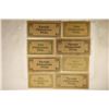 Image 2 : 8 - 1944 PHLIPPINES EMERGENCY CURRENCY BILLS