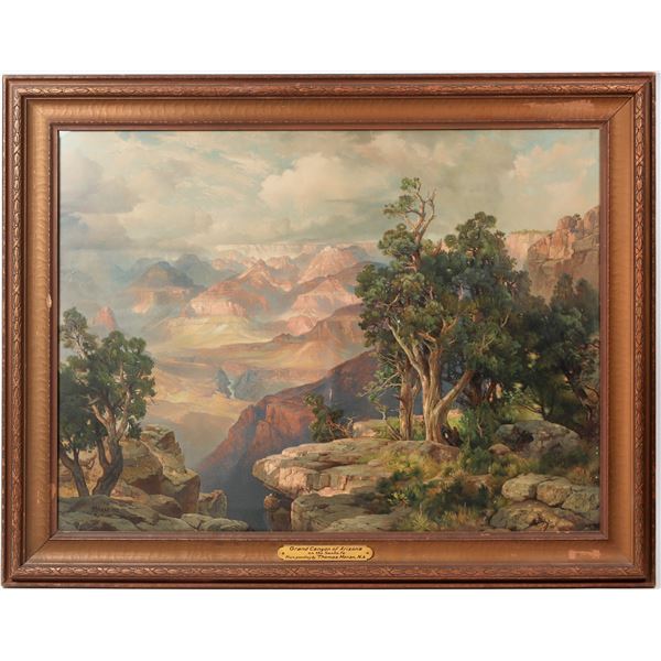 Thomas Moran's Grand Canyon Chromolithograph, c. 1912-1915 [154497]